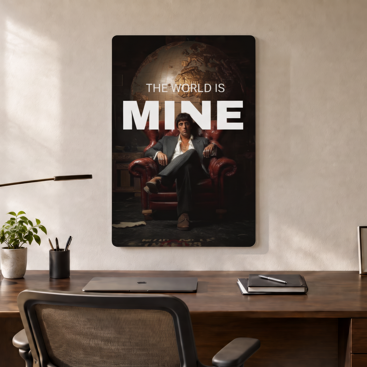 The World Is Mine - Acrylic Wall Art