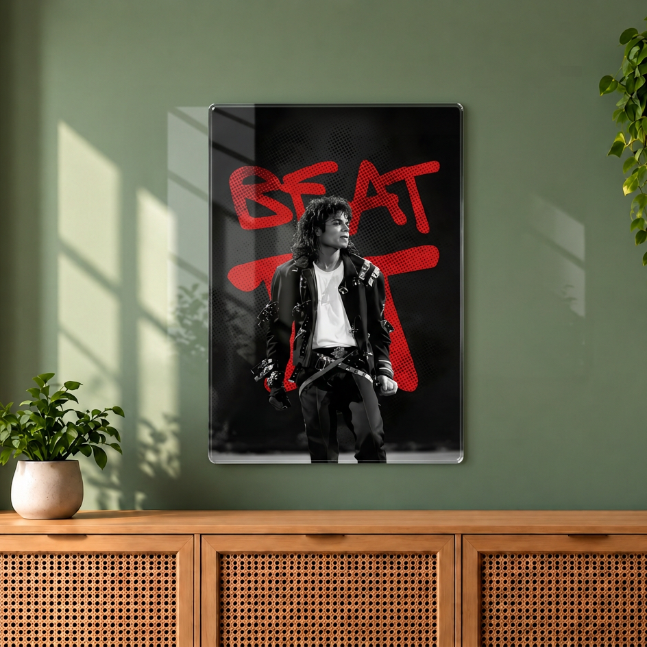 Michael Jackson, The King of Pop — Acrylic Wall Art