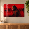 Hanuman, The Divine Warrior - Acrylic Wall Art