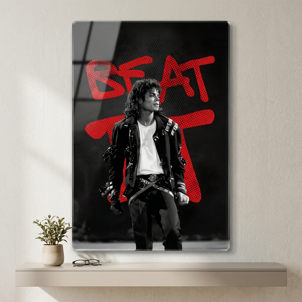 Michael Jackson, The King of Pop — Acrylic Wall Art