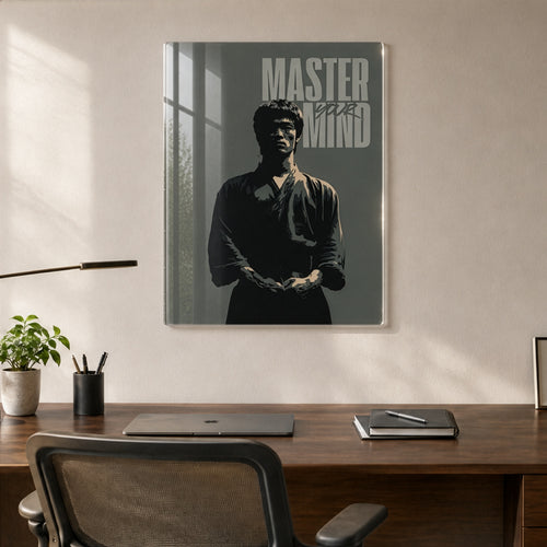Bruce Lee, The Master of Martial Arts - Acrylic Wall Art