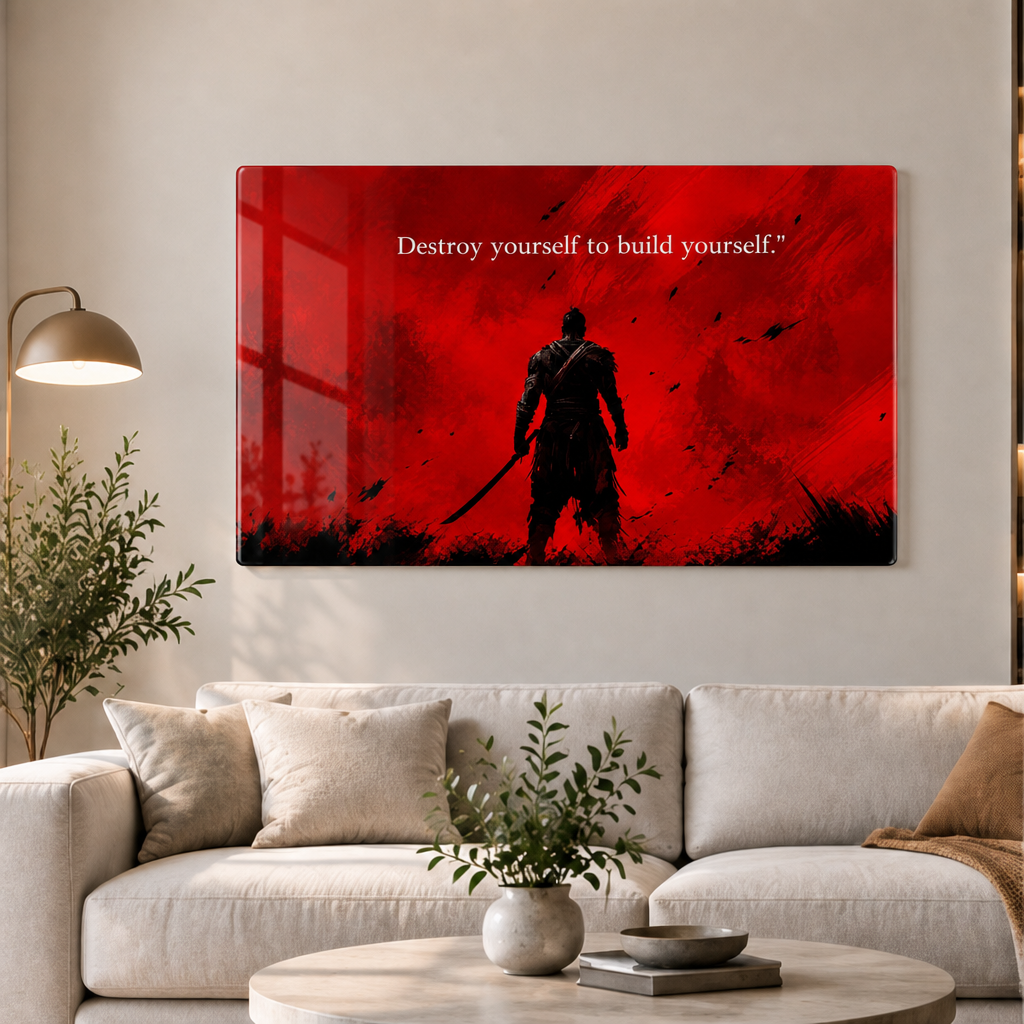 Destroy to Rebuild - Acrylic Wall Art