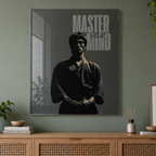 Bruce Lee, The Master of Martial Arts - Acrylic Wall Art