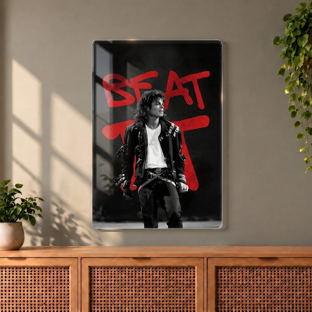 Michael Jackson, The King of Pop — Acrylic Wall Art
